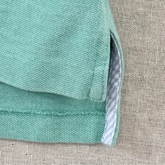 Southern Tide Skipjack Polo Shirt Seafoam Green Large - Picture 6 of 8